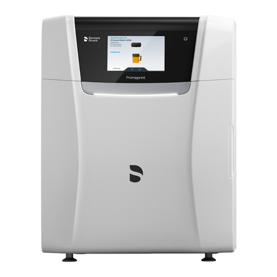 DENTSPLY SIRONA PRIMEPRINT INSTRUCTIONS FOR USE MANUAL Pdf Download