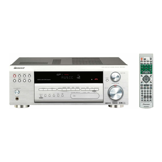 PIONEER VSX-D814-K SERVICE MANUAL Pdf Download | ManualsLib