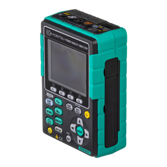 KYORITSU ELECTRICAL INSTRUMENTS WORKS KEW631503 INSTRUCTION MANUAL Pdf