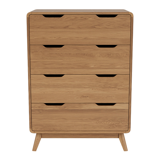 FANTASTIC FURNITURE NIVA TALLBOY 4 DRAWER MANUAL Pdf Download ManualsLib
