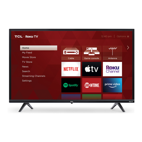 TCL ROKU TV S301 MANUAL Pdf Download | ManualsLib