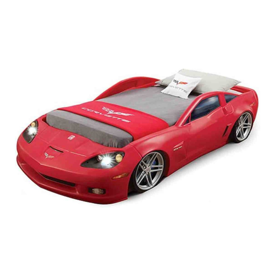 STEP2 CORVETTE BED TODDLER TO TWIN 8215 ASSEMBLY INSTRUCTION MANUAL Pdf