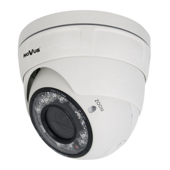 Novus NVIP-2DN5001V/IRH-1P IP Camera Manuals