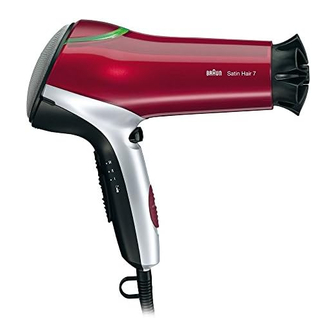 Braun Satin Hair Colour SPI C 2000 MN Instructions Manual