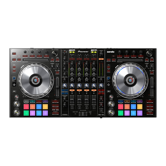 Pioneer DDJ-SZ Operating Instructions Manual