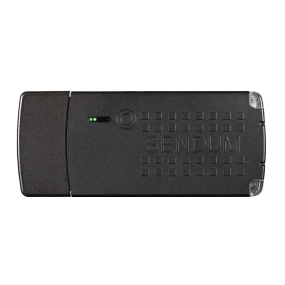 Sendum PT300 Quick Start Manual