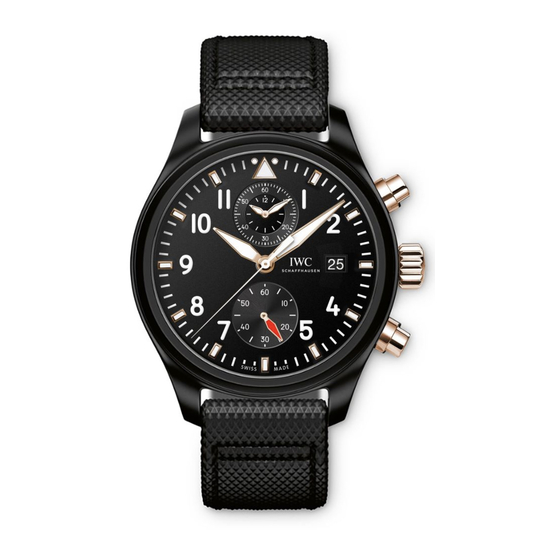 iwc IW3890 Operating Instructions Manual