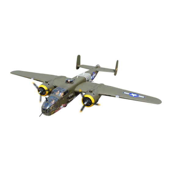 SG Models Mitchell B-25 for 20cc engines-95 Instruction Manual