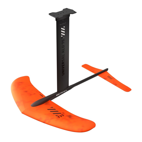 RRD Y25 Hydrofoil Manual