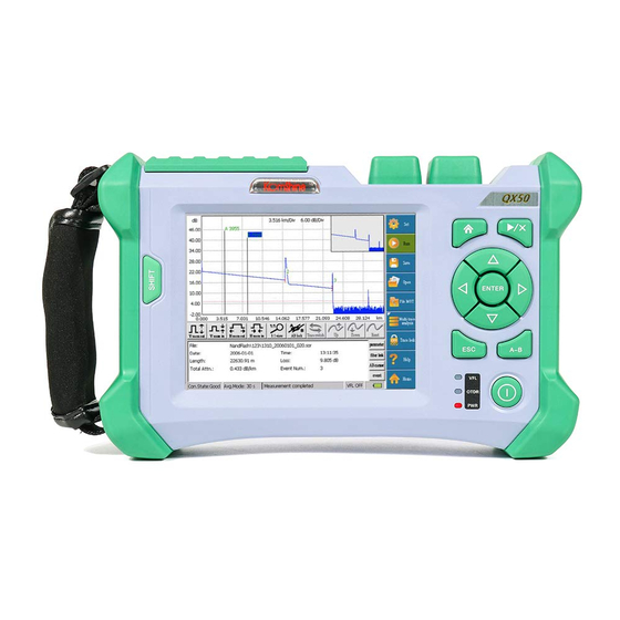 Komshine OTDR QX50 User Manual