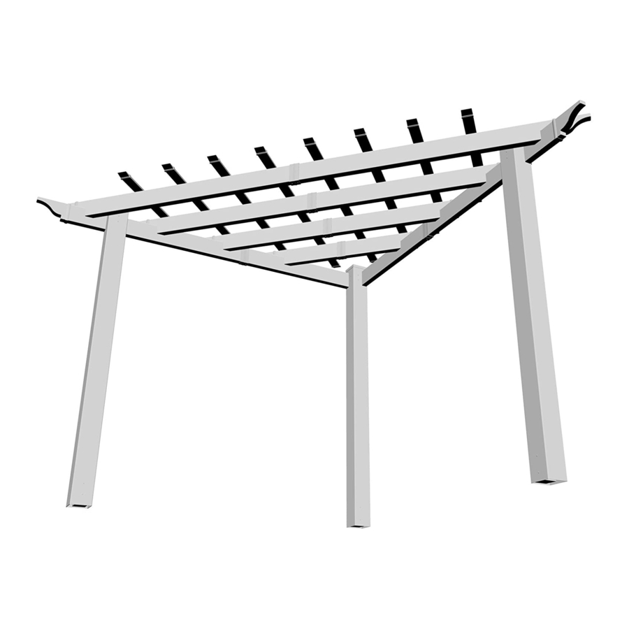 New England Arbors Alcove Assembly Manual