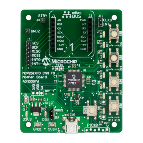 Microchip Technology MCP251XFD CAN FD User Manual