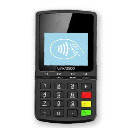 Fiserv Link2500 Quick Reference Manual