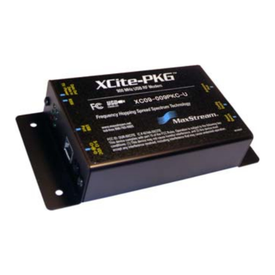 MaxStream XC09-009PKC-UA Product Manual