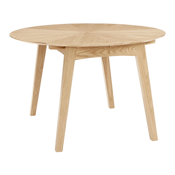 JOHN LEWIS DUHRER ROUND TABLE ASSEMBLY INSTRUCTIONS MANUAL Pdf Download ManualsLib