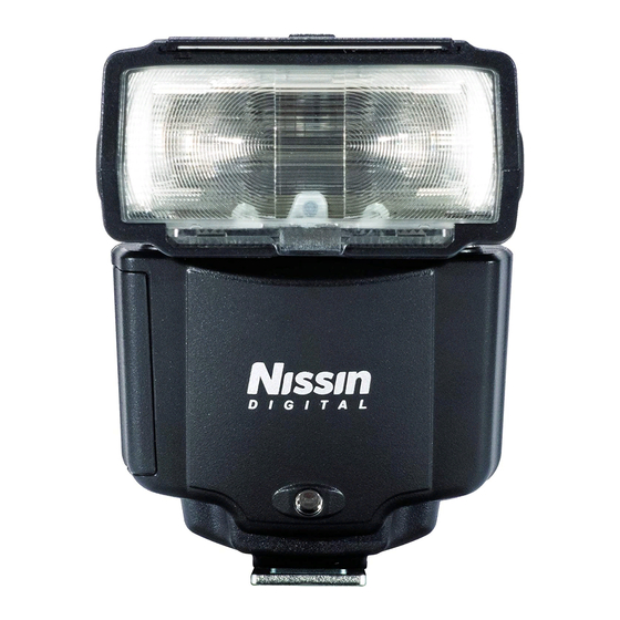 NISSIN DIGITAL I400 INSTRUCTION MANUAL Pdf Download ManualsLib