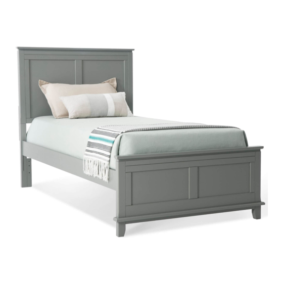 BOB'S DISCOUNT FURNITURE CHADWICK FULL PANEL BED 20040270 ASSEMBLY