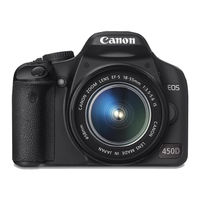 Canon EOS 450D Instruction Manual