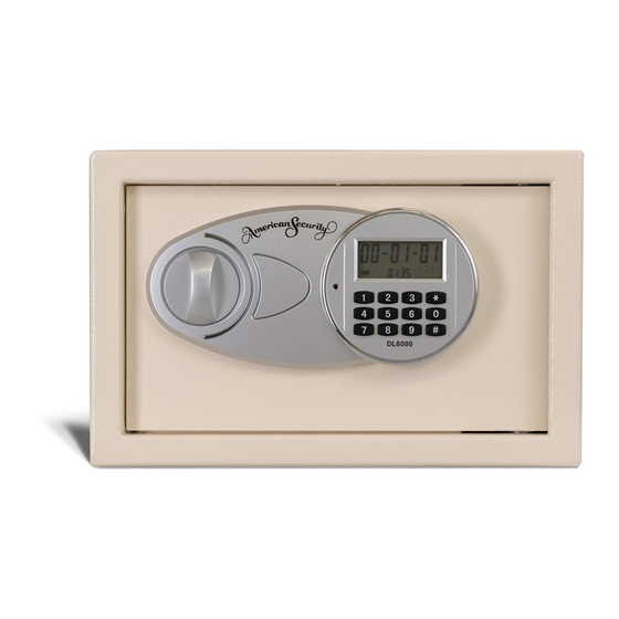 AMSEC EST813 OPERATING INSTRUCTIONS AND WARRANTY Pdf Download ManualsLib