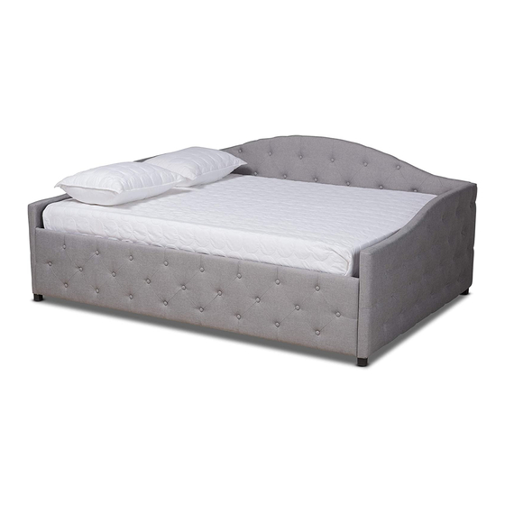BAXTON STUDIO BECKERFULLDAYBED ASSEMBLY INSTRUCTION Pdf Download