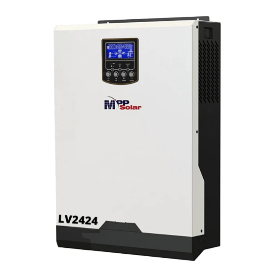 Not able to connect to MPP Hybrid LV2424 Inverter · Issue #53 · jblance/ mpp-solar · GitHub