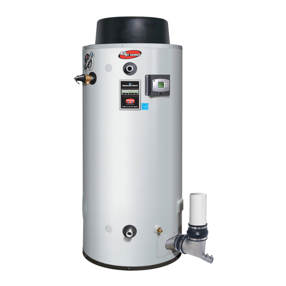 BRADFORD WHITE EF120T INSTALLATION & OPERATION MANUAL WITH