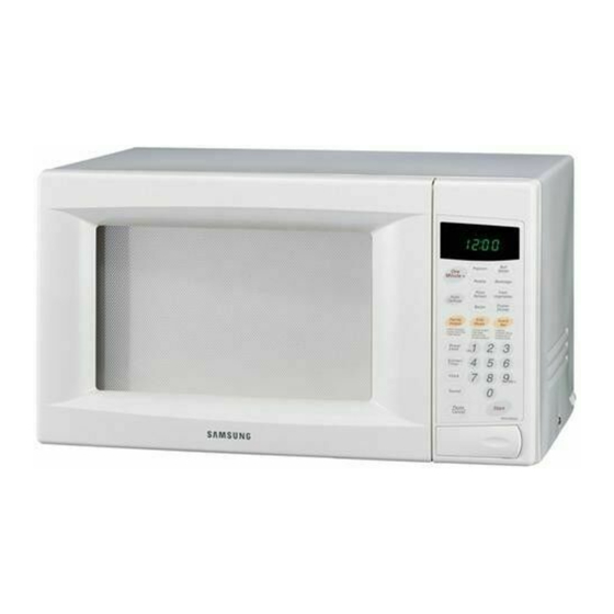 SAMSUNG MW1030WA OWNER'S MANUAL Pdf Download ManualsLib