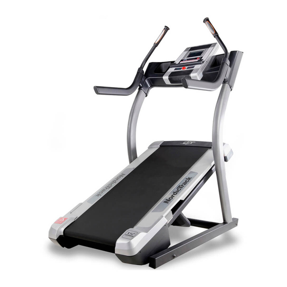 NordicTrack X7i Incline Trainer User Manual