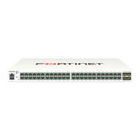 Fortinet FortiSwitch 424E Series Quick Start Manual
