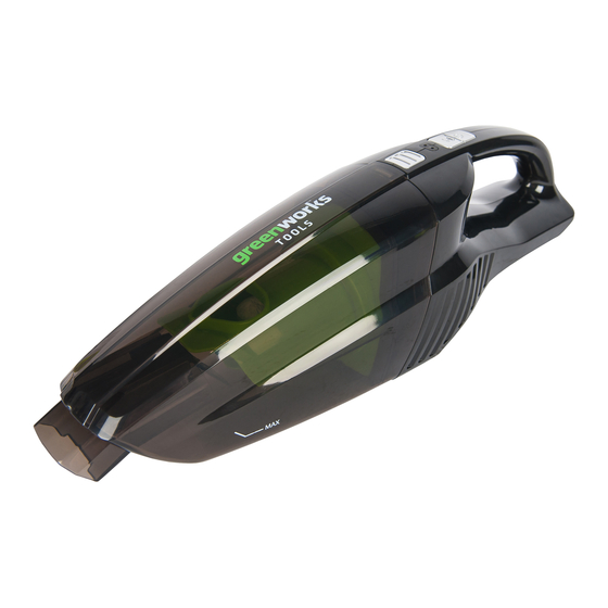 GreenWorks VUG301 Operator's Manual