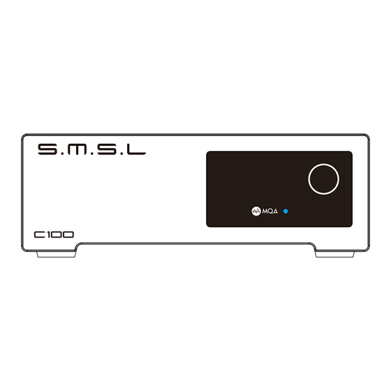 S.M.S.L C100 User Manual