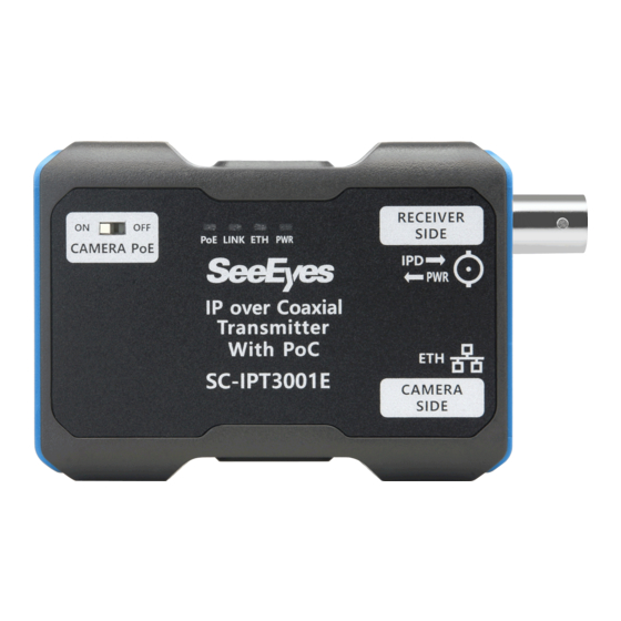 SeeEyes SC-IPT3001E User Manual