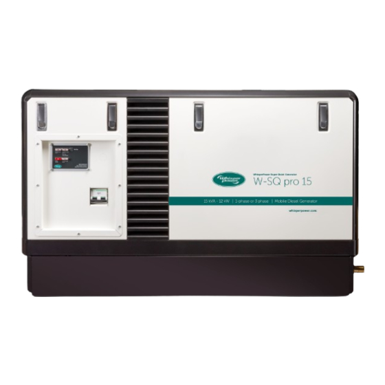Whisper Power M-SQ Pro 15 Installation Manual
