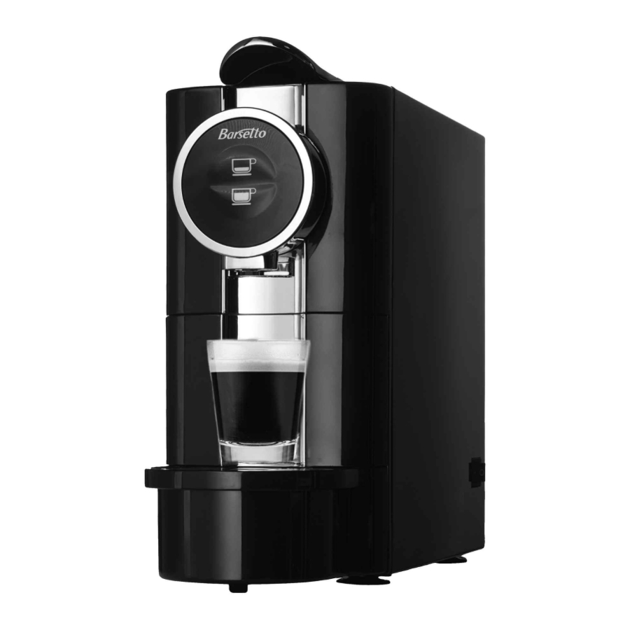 Koolatron Barsetto BARSM1 - Barsetto Single Serve Espresso Coffee Machine Manual