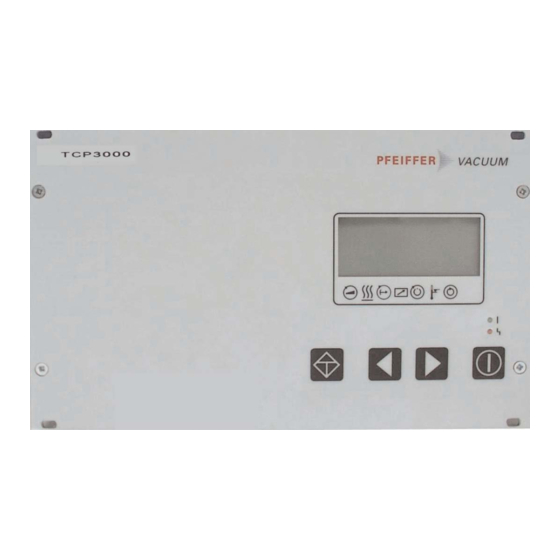 Pfeiffer Vacuum TCP 3000 Operating Instructions Manual