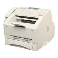 Brother IntelliFax-4750 Software Manual