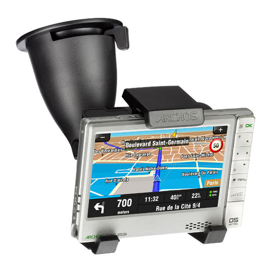 Archos GPS User Manual