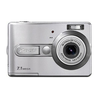 Sanyo Xacti VPC-S7EX Instruction Manual