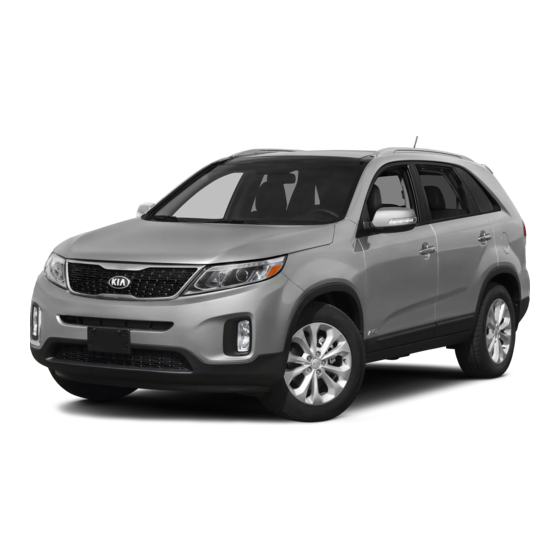 Kia 2015 Sorento Brochure