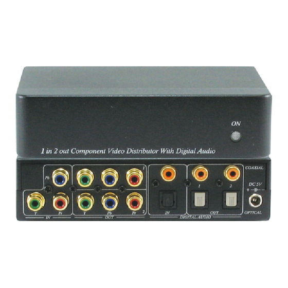 A-Neuvideo ANI-1x2COMPDA Instruction Manual