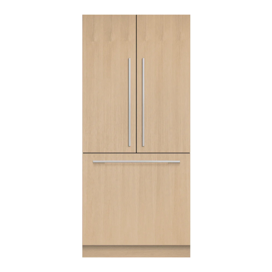 Fisher & Paykel RS36A80J Installation Instructions Manual