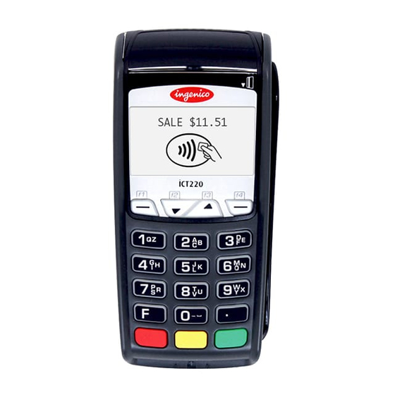 Ingenico Telium Quick Reference Manual