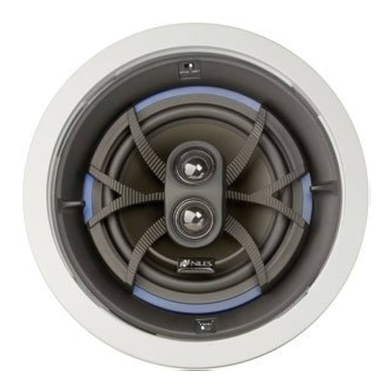 Niles CM750DSFX Installation Manual