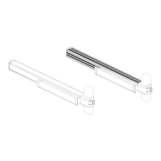 Allegion Von Duprin 98 Series Installation Instructions Manual