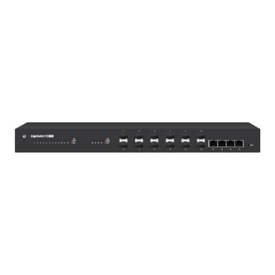 Ubiquiti EdgeSwitch Manuals