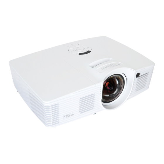 Optoma UHD51ALV User Manual