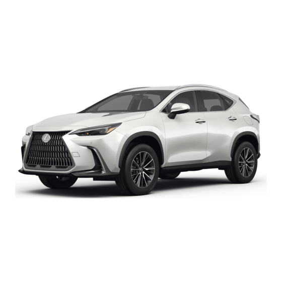 LEXUS NX350H 2022 OWNER'S MANUAL Pdf Download ManualsLib