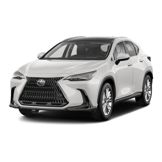 LEXUS NX350 2022 OWNER'S MANUAL Pdf Download | ManualsLib