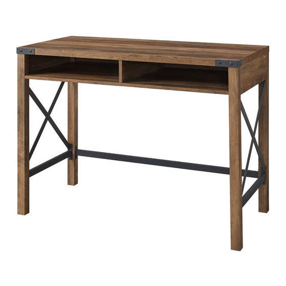 WALKER EDISON D42MX ASSEMBLY INSTRUCTIONS MANUAL Pdf Download ManualsLib