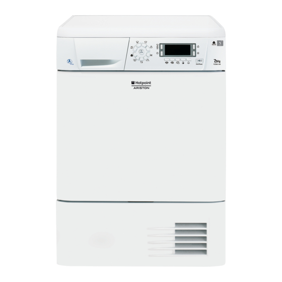 HOTPOINT ARISTON TCD851 AX INSTRUCTION BOOKLET Pdf Download | ManualsLib